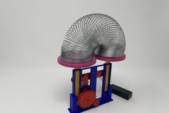 A 3D Printed Slinky Machine