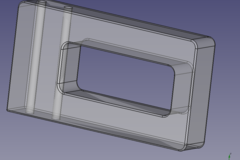 Handle grip for Kingroon KP3S Pro (STL and FreeCAD FCStd files)