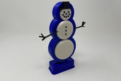 A 3D Printed Dancing Snowman