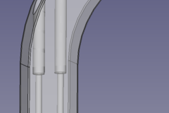 Filament spool holder for Kingroon KP3S Pro (STL and FreeCAD FCStd files)