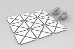 Triangle Pattern Plates