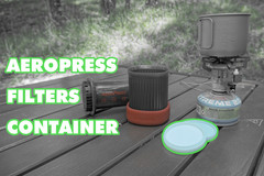 AeroPress filters container 