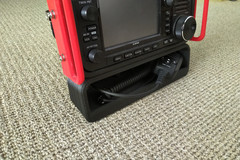 IC-705 Add-On Stand with Speaker Mic Compartment