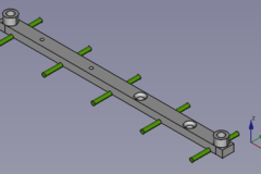 Fix a PCB on a DAISO Joint rack wire-meshed shelf (ダイソーのジョイントラックの転び止め棚にPCBを固定するためのステー)
