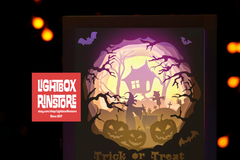 halloween lightbox