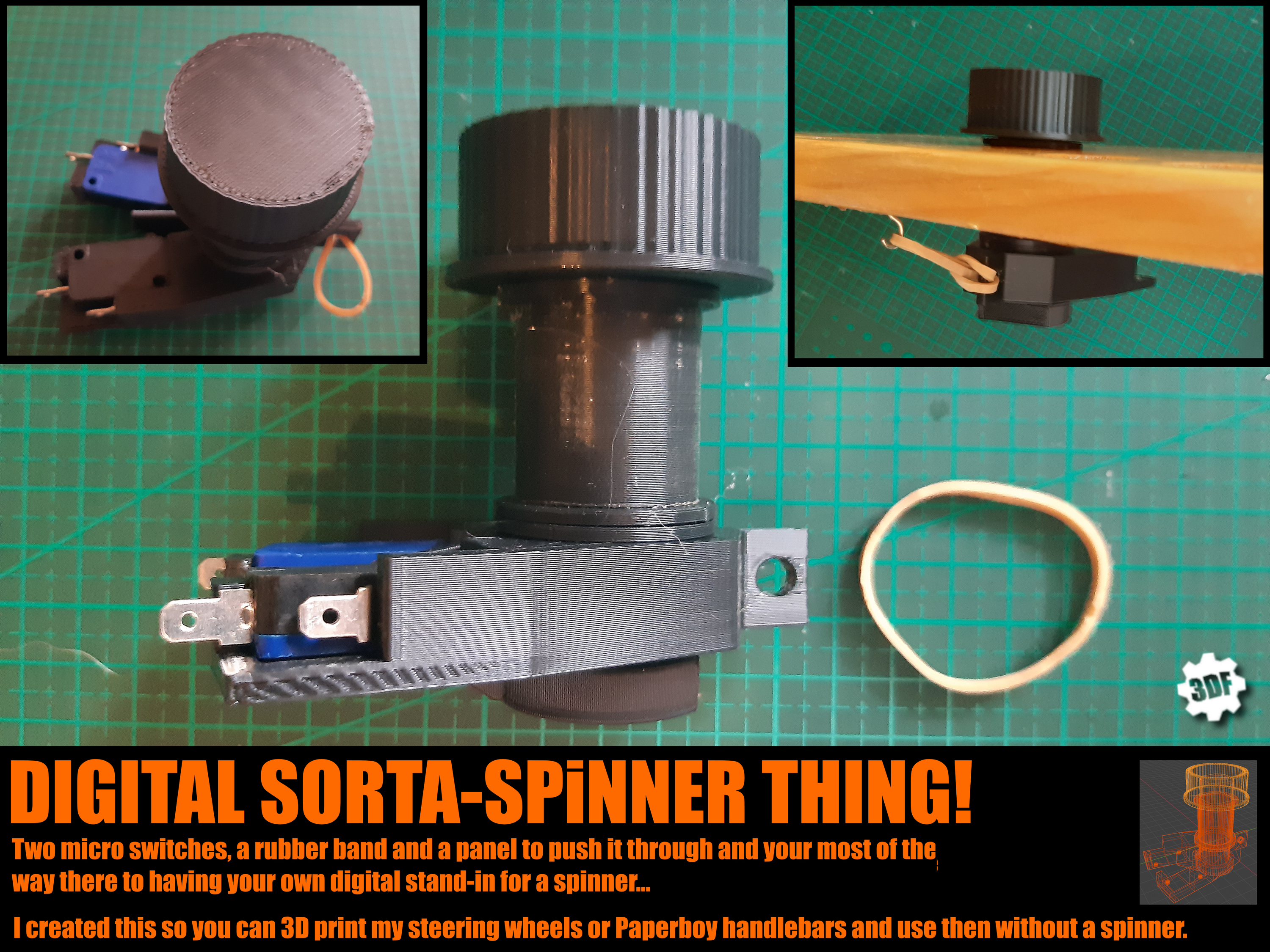 Digital Sorta - Arcade Spinner thing