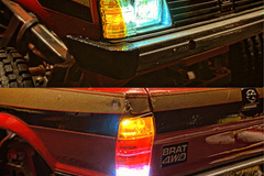 Tamiya Subaru Brat Light Lenses
