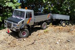 LDR/C P06 Unimog Trailer Tongue and Hitch Mount