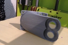 Dual Extrusion Fan Duct for Ultimaker