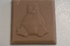 Tux Chocolate Mould