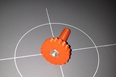 DB Nozzle adjustment M3 wheel for dual extrusion