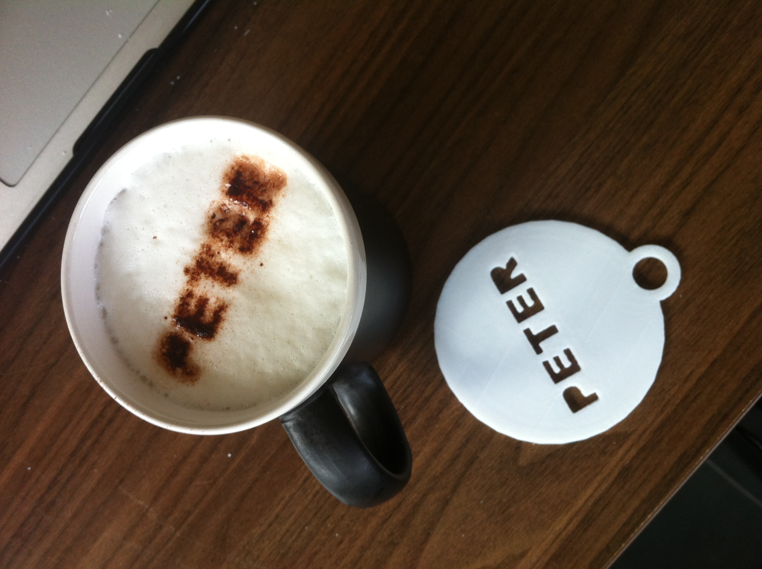 Coffee plate (customized)