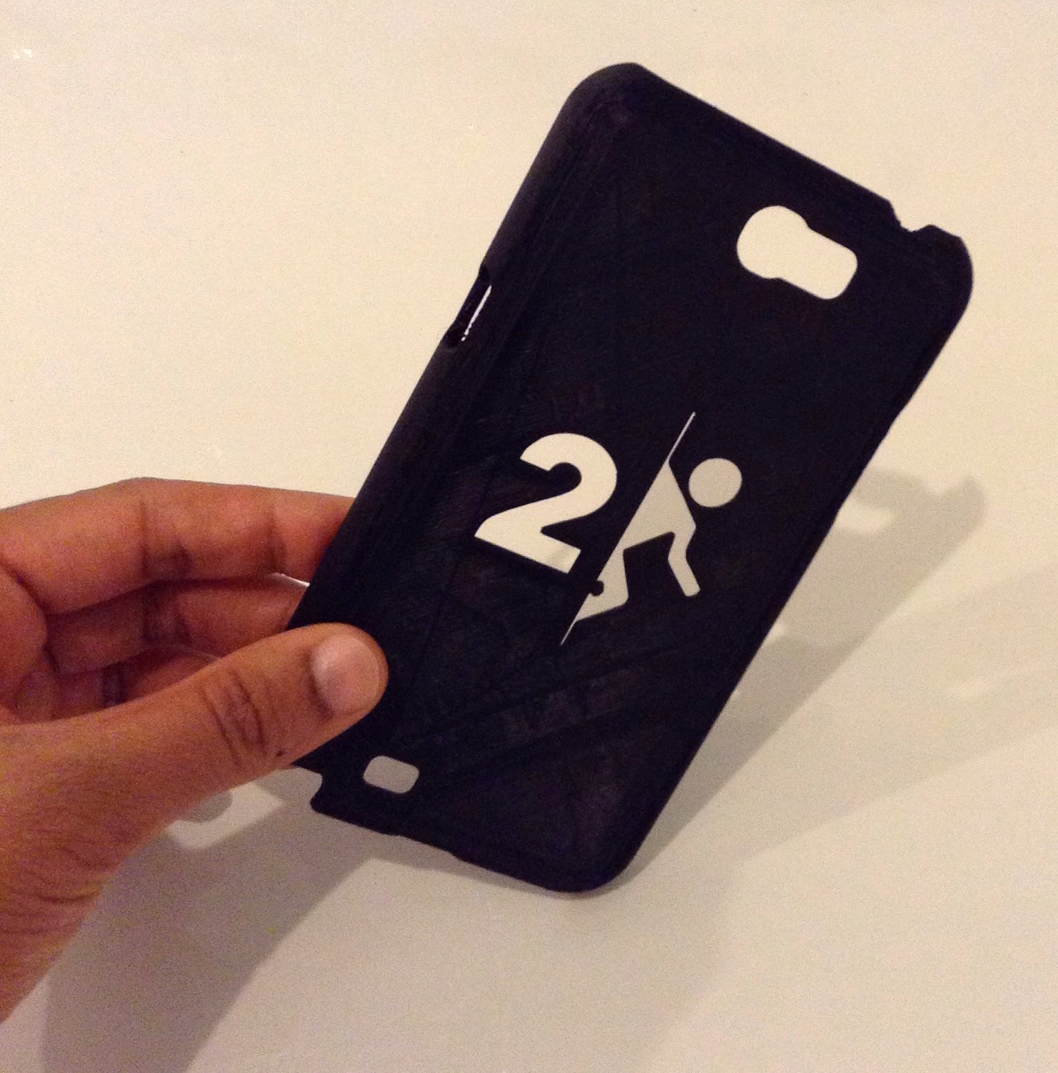 Galaxy Note 2 Case - Portal 2 Stencil