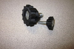 Parametric hex head screw or nut knob