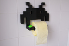 Invader Toilet Paper Roll Holder