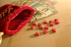Love Letter heart tokens