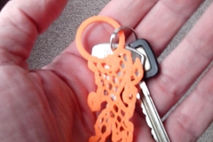 Dutch Lion Keychain