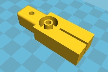 Wobbles Reducer for Makibox (Z-axis guide)