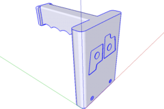 Printrbot Simple Metal Spool Holder / Handle