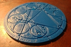 Randomized Circular Gallifreyan Coin