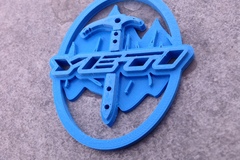 Bike Brand KeyChain Yeti