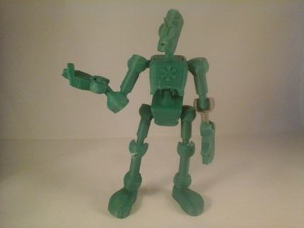 Modular CyBot posable toy