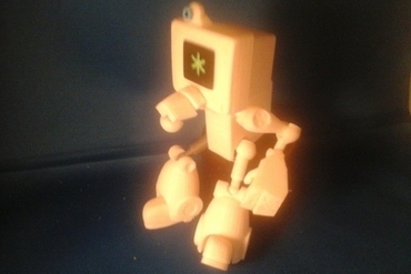 Cymon CyBot posable robot toy