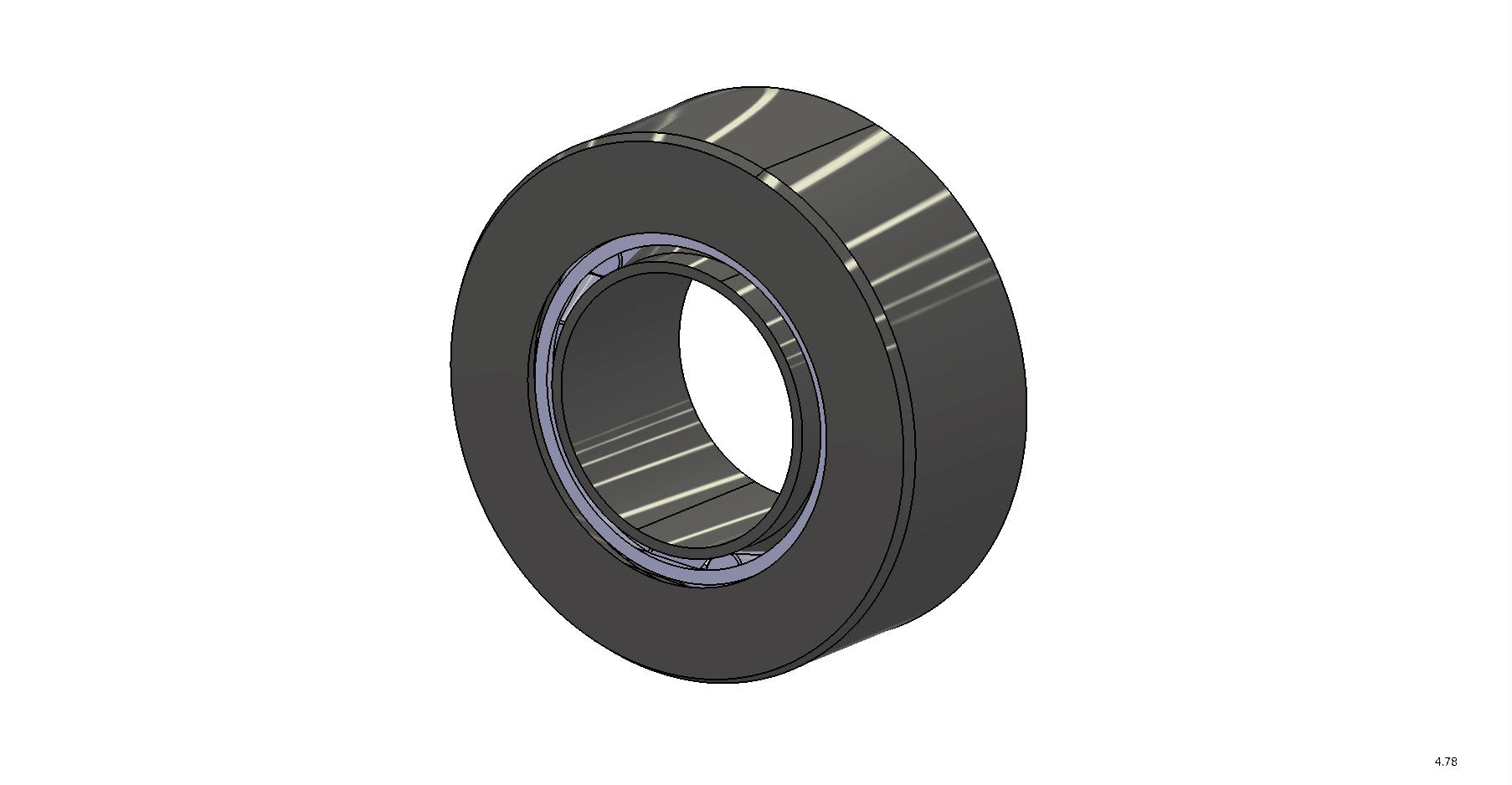 Tapered roller bearing ID=25mm OD=50mm