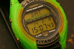 Replacement bezel for a Casio G-Shock MRG-1