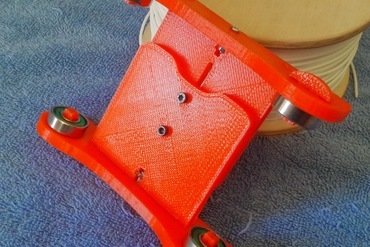 Printable STL Printbot Adjustable Spool Coaster