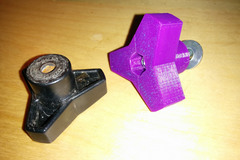 Tri-lobe equipment adjustment knob (parametric)