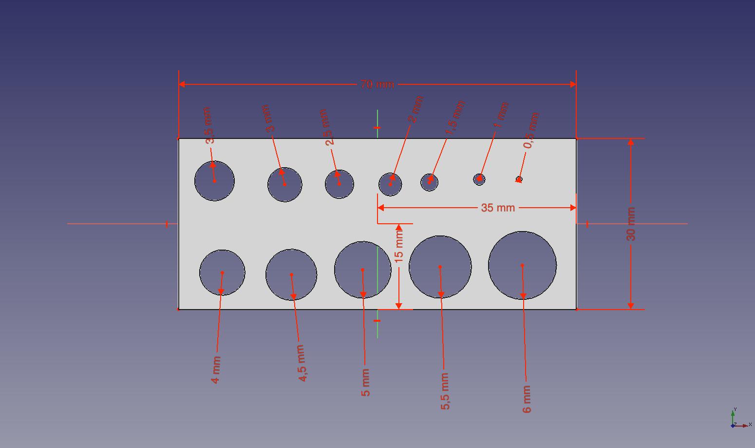Circles and Squares Test Plates