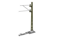 Catenary Mast for model railway (1:32, OpenRailway)