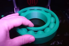 Large "Print-in-place" Ball Bearing (Ø145mm)