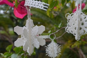 Blizzard of Customizable, Mailable Snowflake Ornaments with Kickstarter