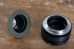 Recesky lens barrel for helicoid tube (Pentax K)