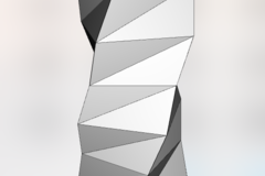 Low Poly Spiral Vase Thingy