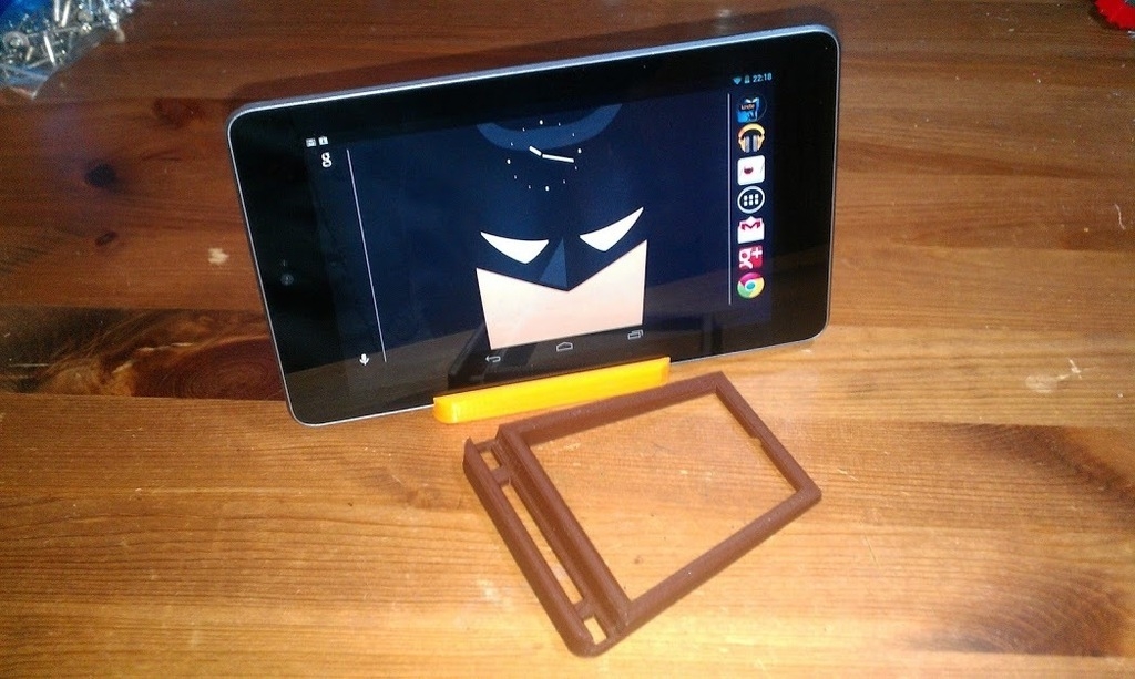 Stand for small tablets or large phones