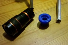 CNC Microscope Tele adapter holder