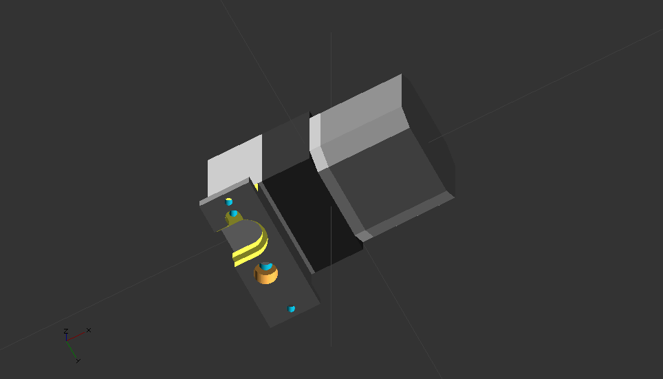 Bulldog XL extruder visualization