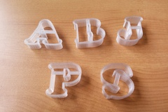 Cookie Cutter - Letters