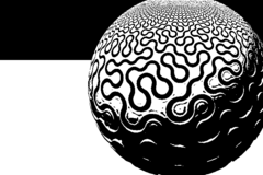 dIFS Fractal Maze Ball