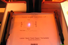 Form1 / Form1+ Laser Spot Test Paper Template