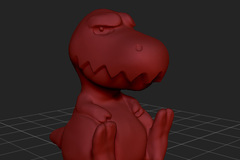Grumpy T Rex