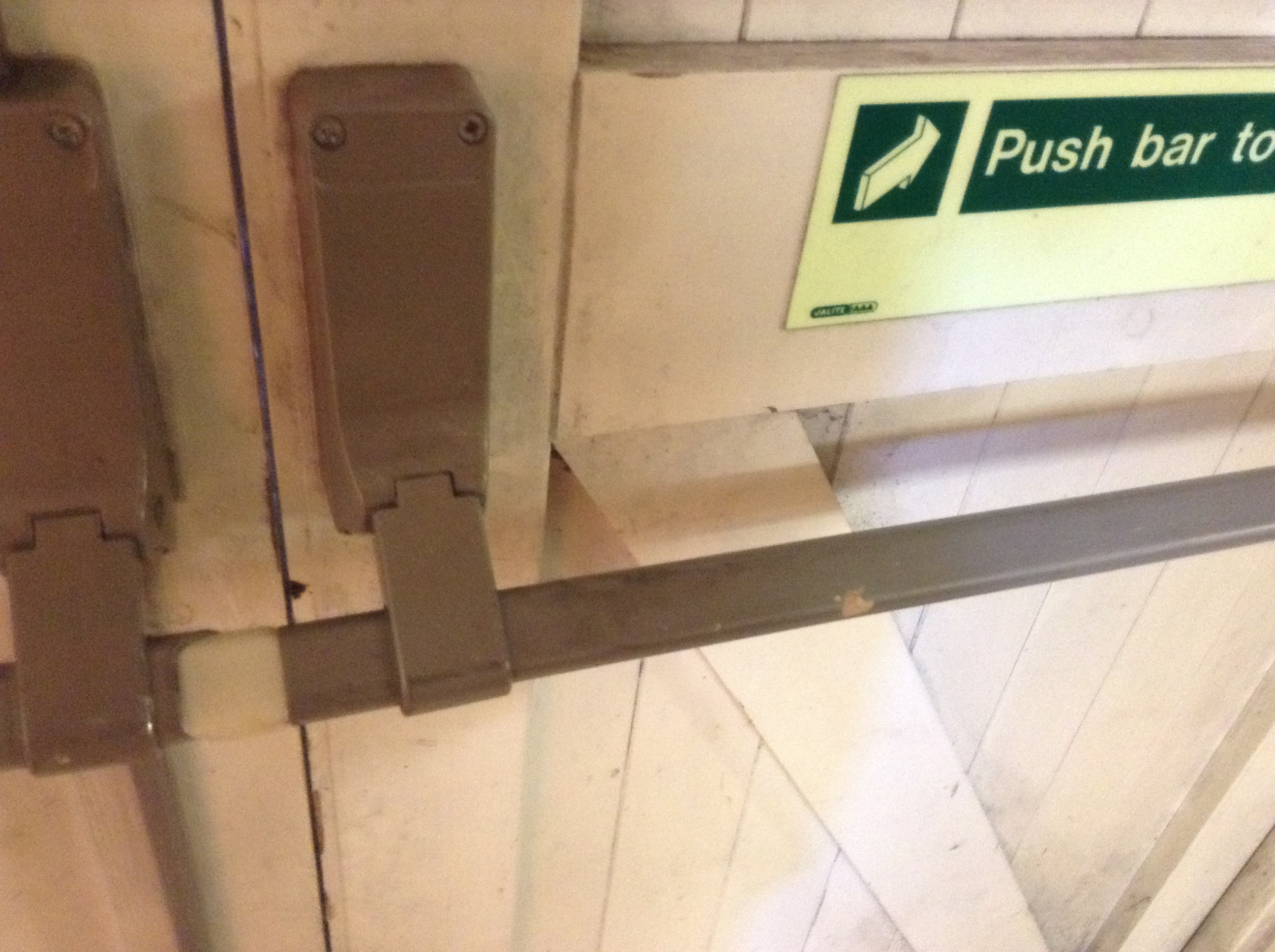 Fire Exit Barrier Replacement Wedge