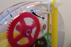 "DIY Clock My First Clock" Replacement Pendulum Pusher