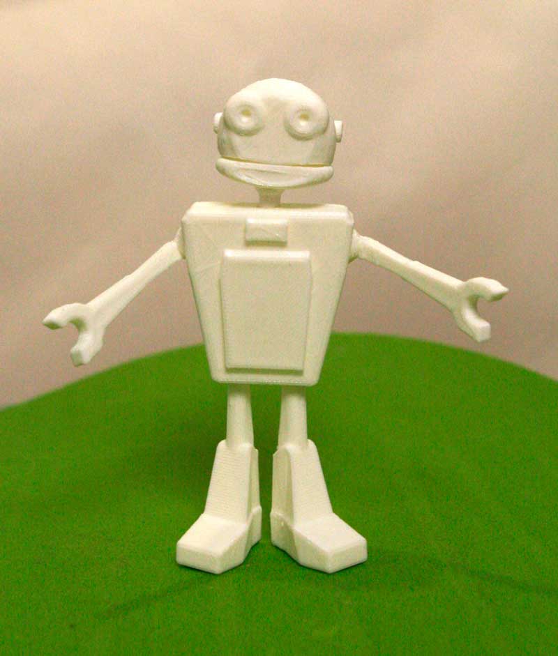 Robot by Shira with supports added