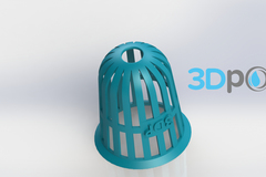 Planter (Round) - 3Dponics Non-Circulating Hydroponics
