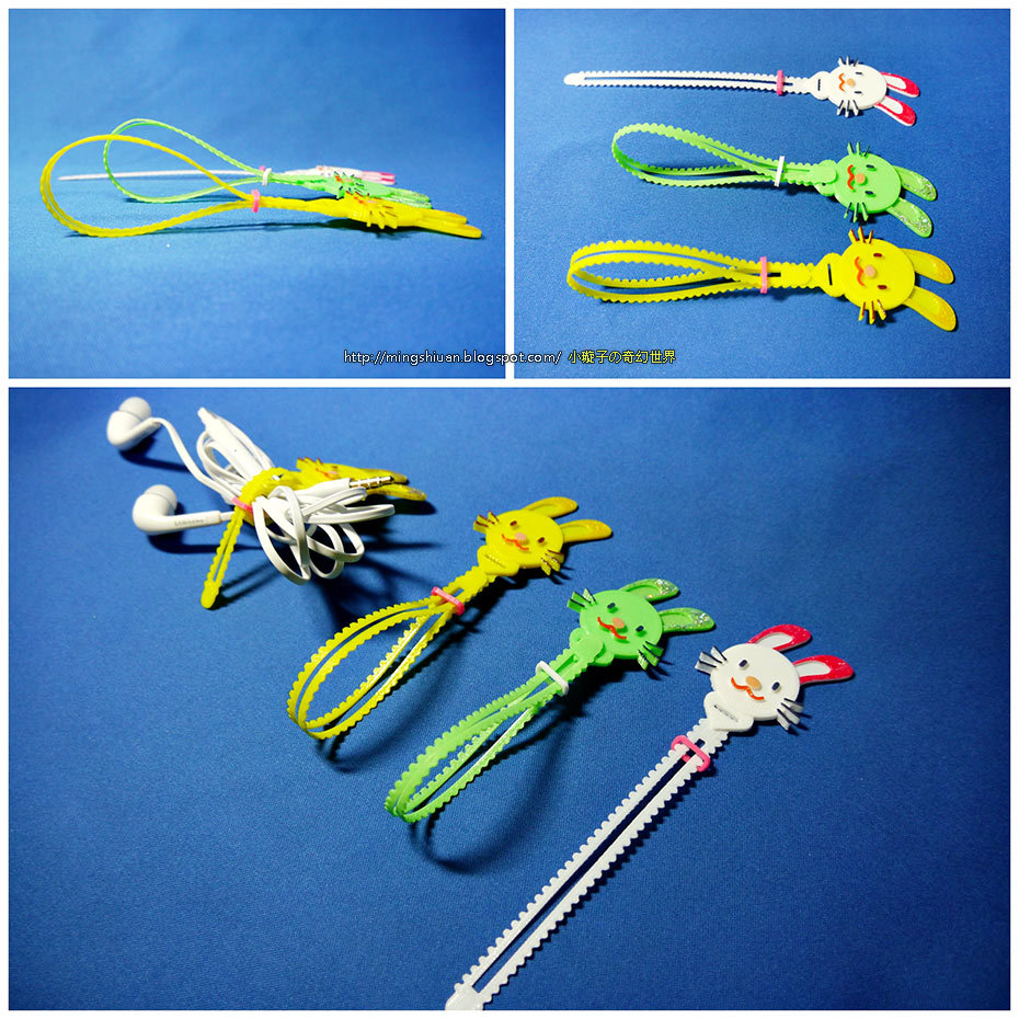 Bunny Cable Holder / Bookmarks / Keychain / Bracelet