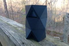 Faceted dice tower